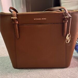 Michael Kors Tan Leather Tote